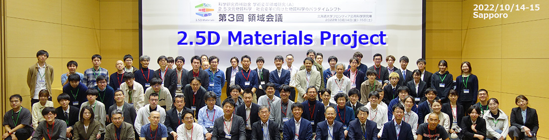 2.5D materials project